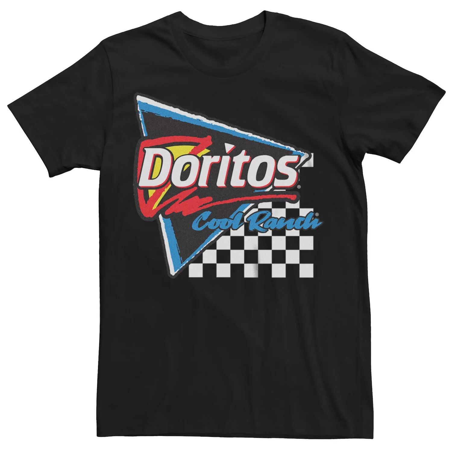 

Мужская треугольная футболка с флагом Doritos Cool Ranch Racing Licensed Character