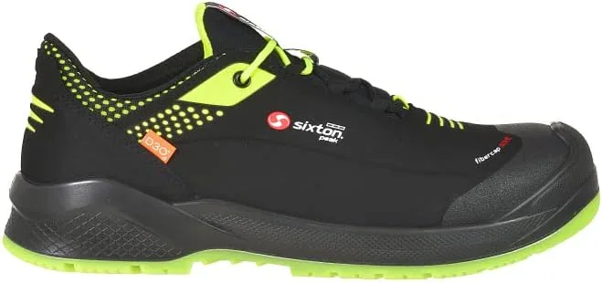 Туфли SIXTON Forza Black-Yellow S3 SRC ESD 43452-03L, черный/желтый — фото 2