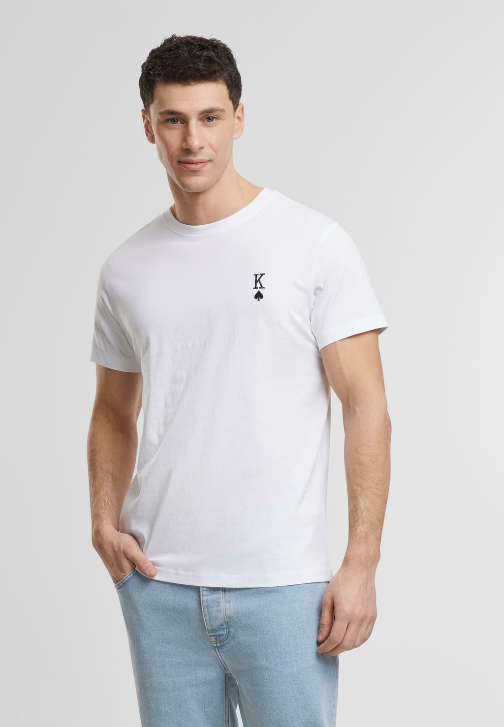 

Базовая футболка Mister Tee, белый