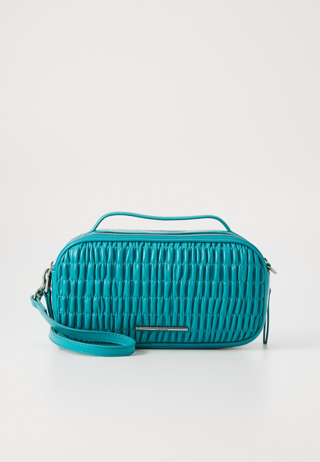 

Сумка RUCHED CROSSBODY CAMERA BAG Calvin Klein Jeans, бирюзовый
