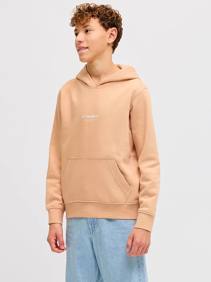 Капузенпуловер Soho, JACK & JONES Junior, оранжевый