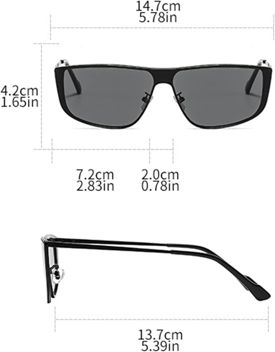 

Солнцезащитные очки Bullabulling Y2K прямоугольной формы, модные, популярные, для женщин и мужчин, маленькие квадратные солнцезащитные очки для женщин и мужчин, летние, C4