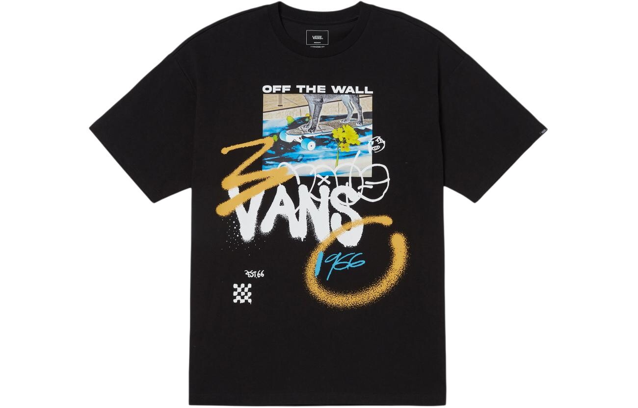 

Мужская футболка Vans, цвет Black