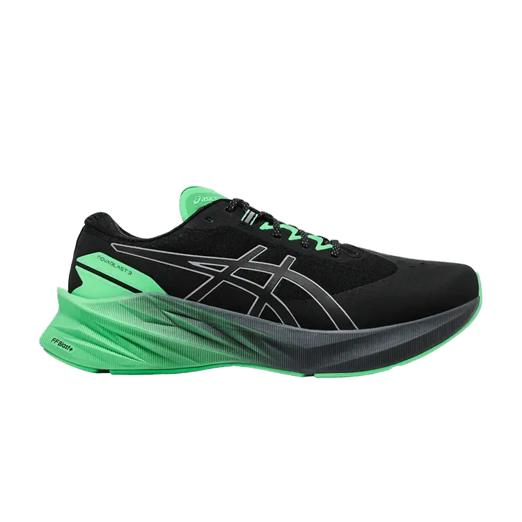 

Кроссовки ASICS Novablast 3 Lite-Show 'Black New Leaf', черный