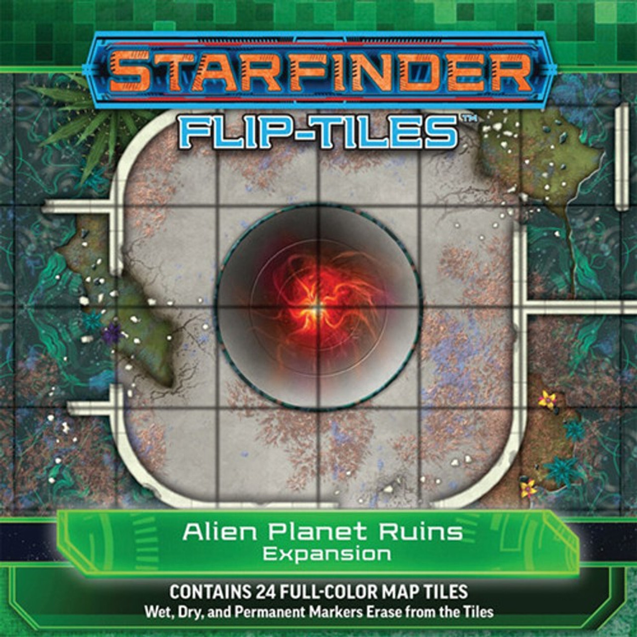 

Ролевая игра Starfinder RPG: Flip-Tiles - Alien Planet Ruins Expansion