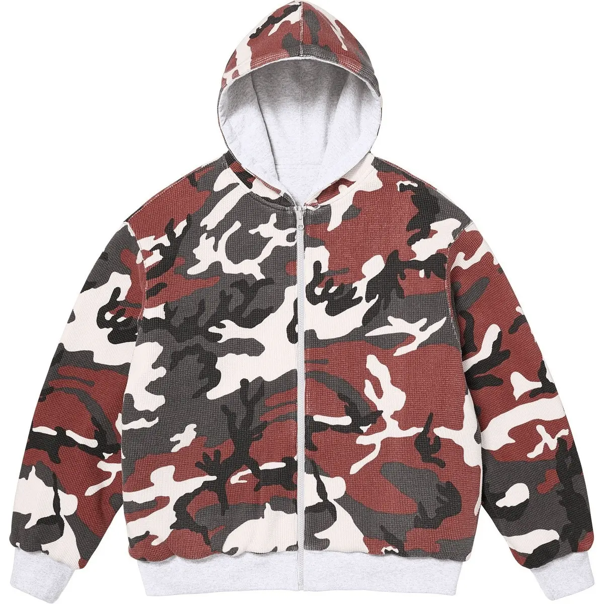 Рабочая худи на молнии Supreme, синий — фото 2