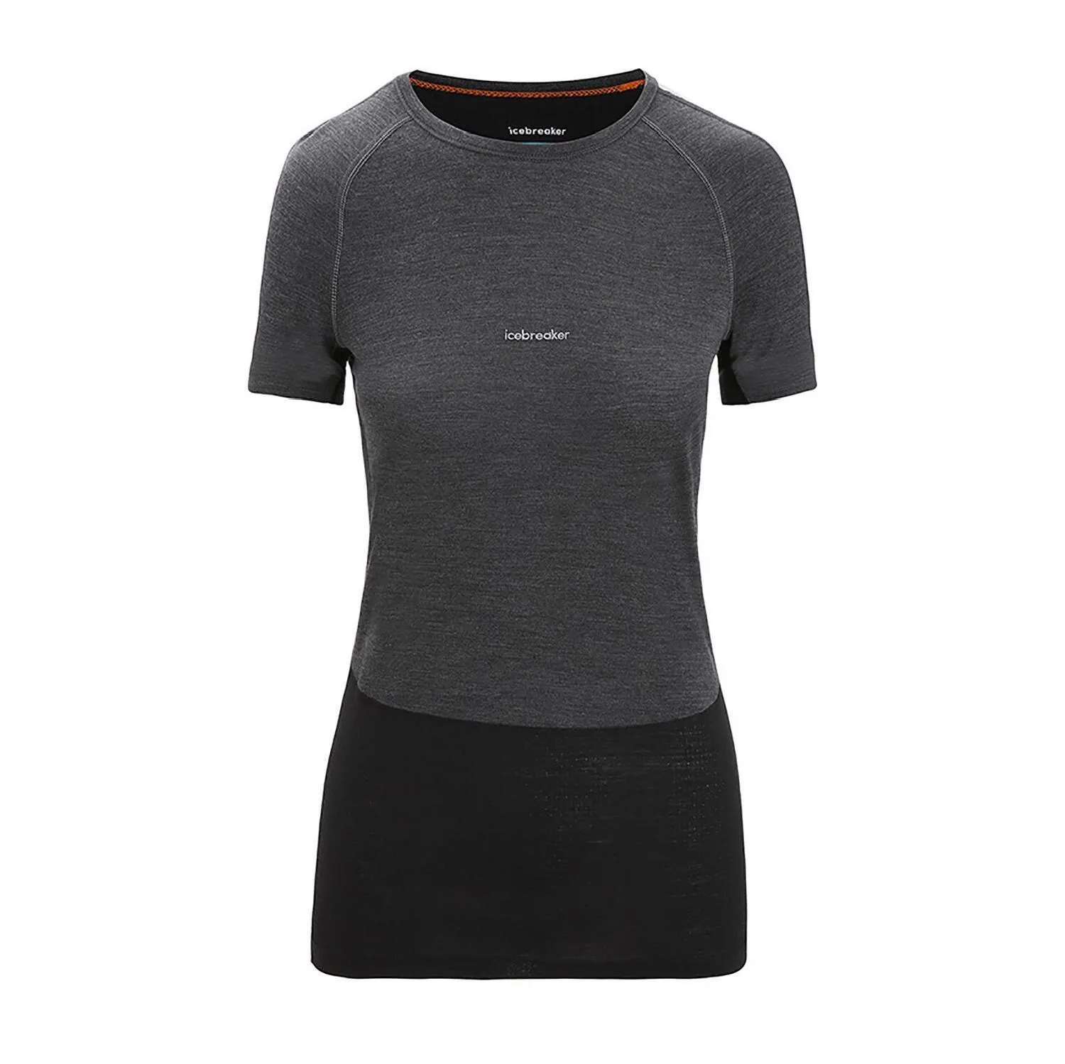 

Базовый слой 125 ZoneKnit с круглым вырезом женский Icebreaker, Jet Heather/Black