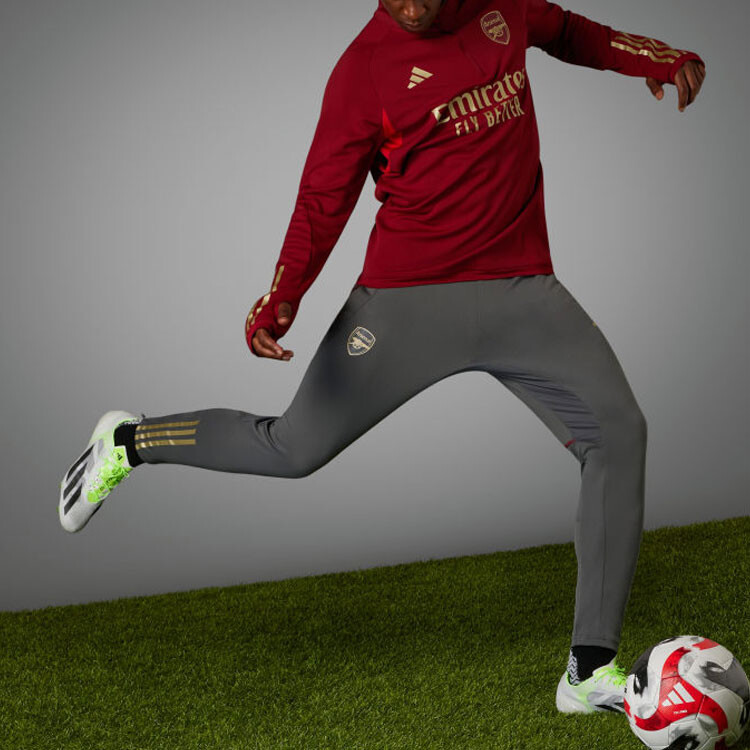 Arsenal Knit спортивные штаны мужские серые Adidas, серый — фото 4