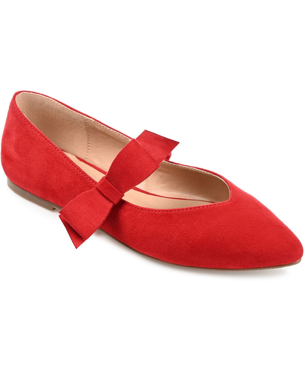 Женские туфли на плоской подошве Aizlynn Mary Jane Journee Collection, красный