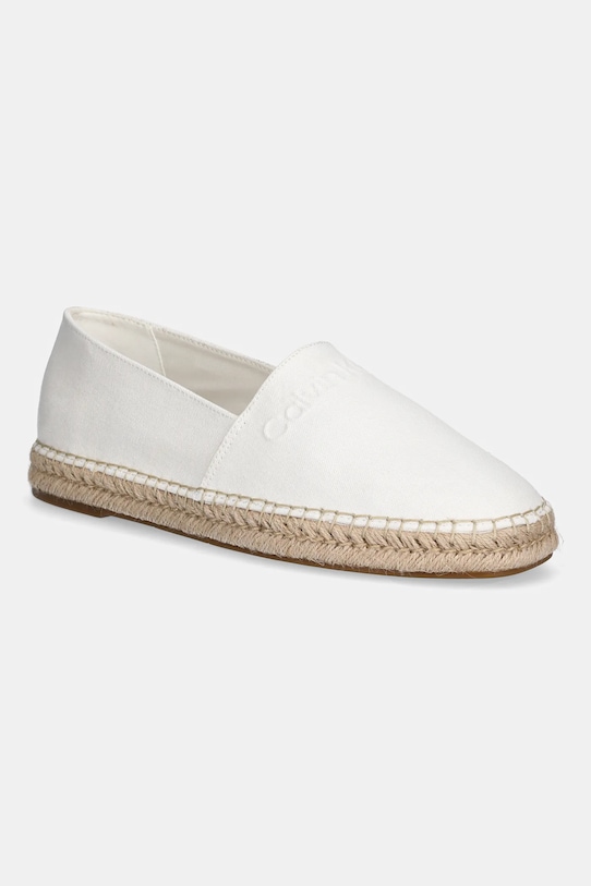 

Эспадрильи ESPADRILLE CV LOGO Calvin Klein, белый
