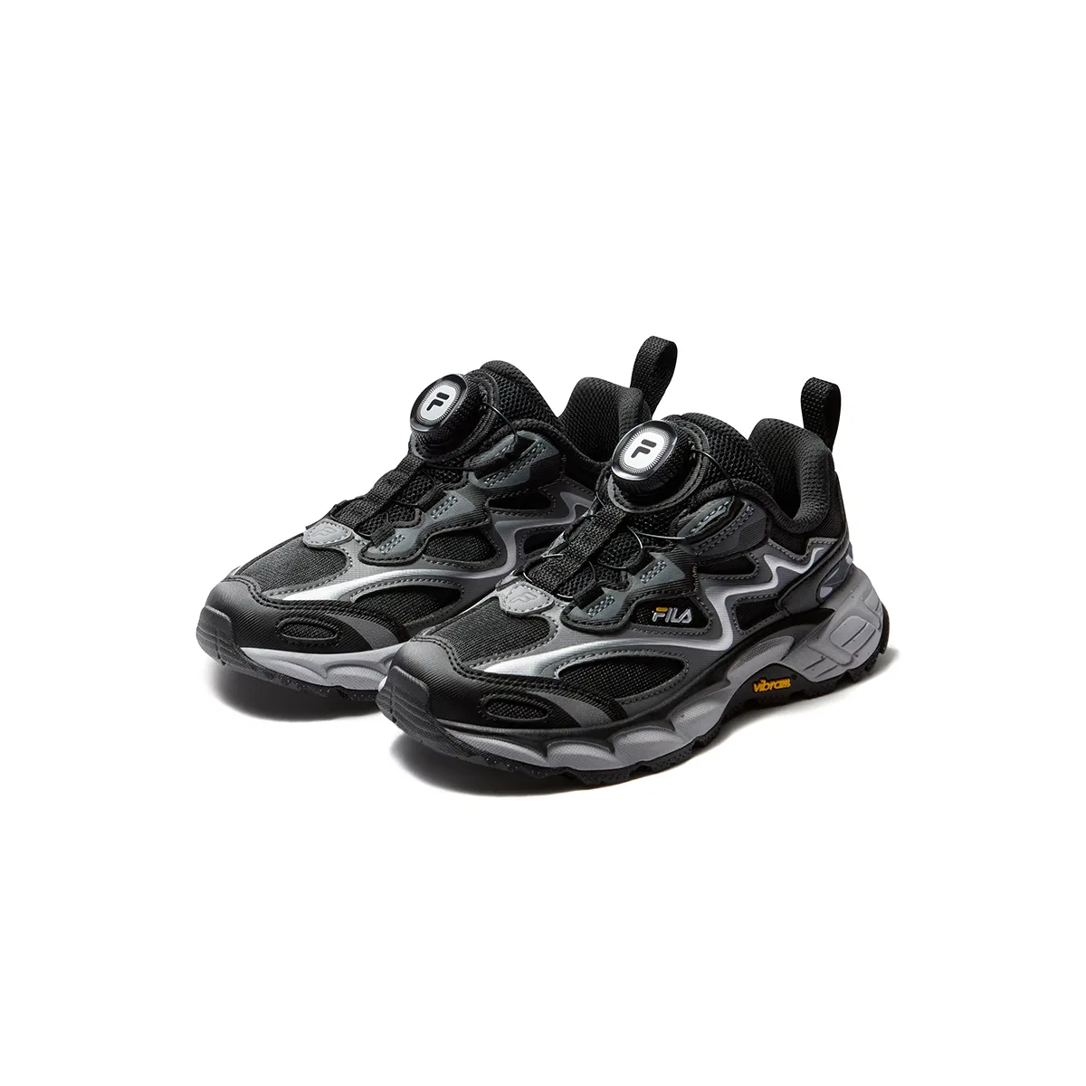 Детские кроссовки для активного отдыха FILA KIDS Performance FPH Black/Smoke Gray — фото 4