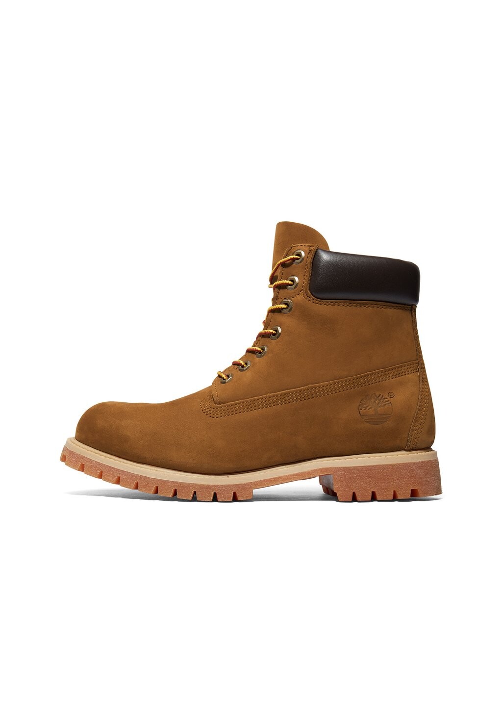 Мужские ботинки Timberland PREMIUM из нубука на шнуровке, коричневый — фото 4