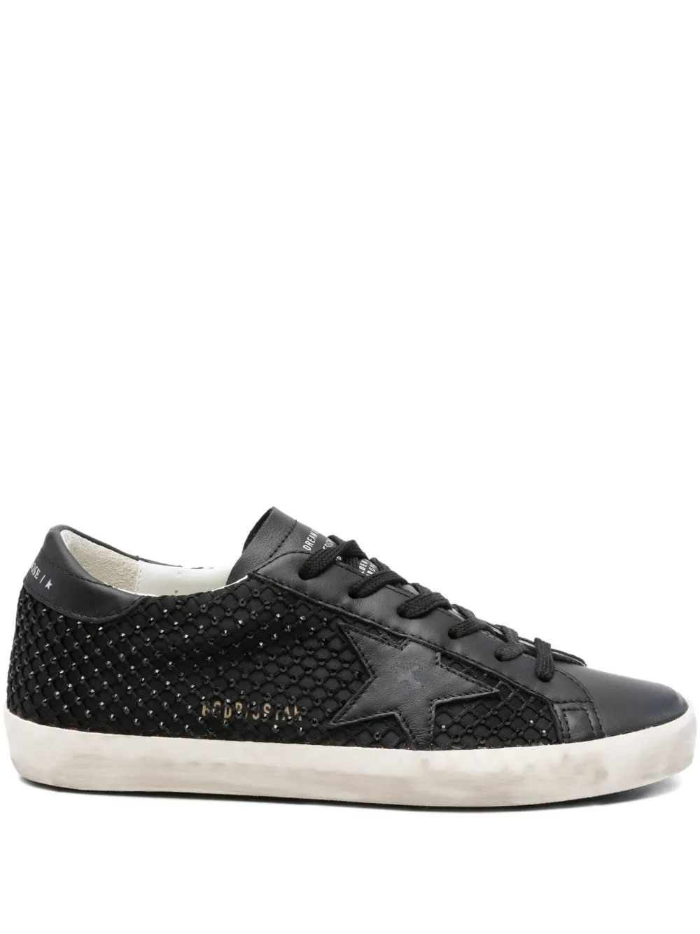 Кеды Superstar GOLDEN GOOSE, черный