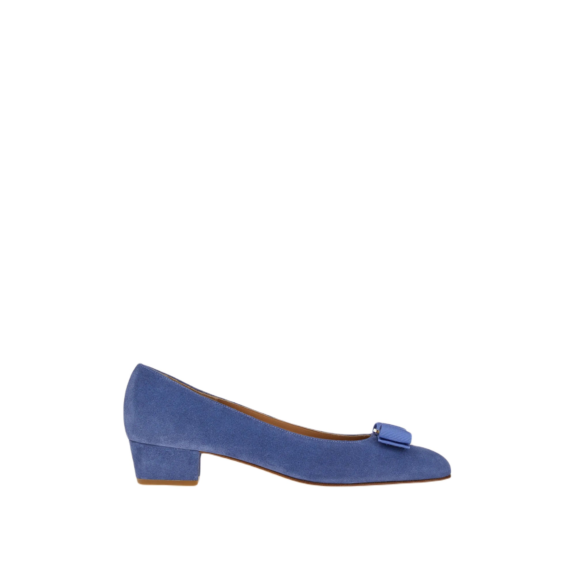 Туфли женские Ferragamo Vara, синие Salvatore Ferragamo