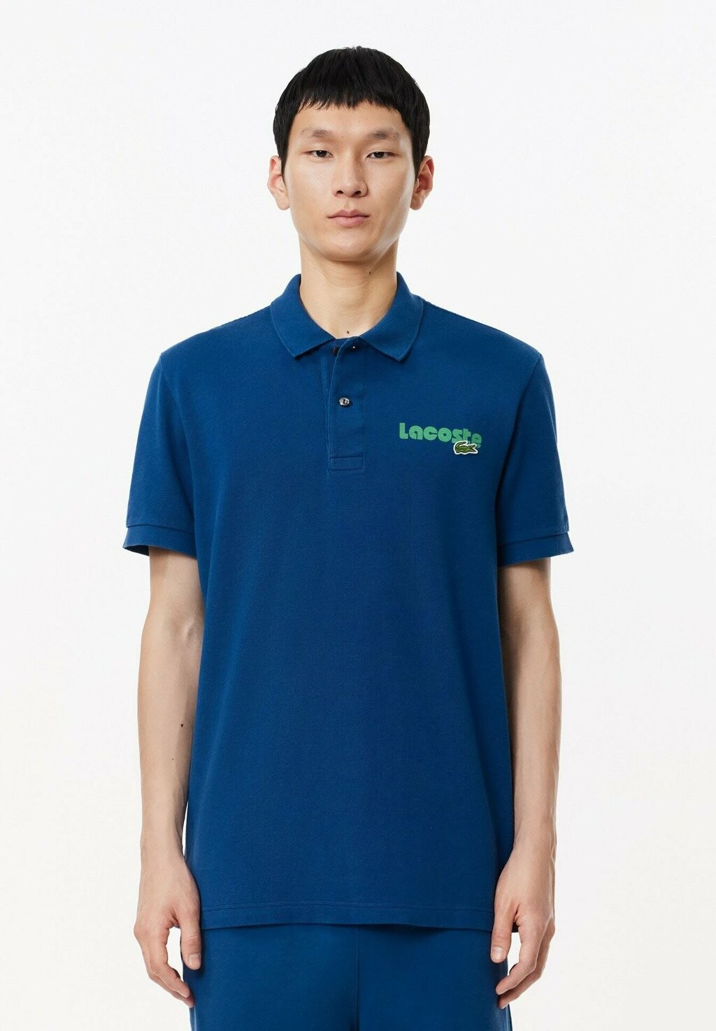 

Рубашка поло Lacoste, синий