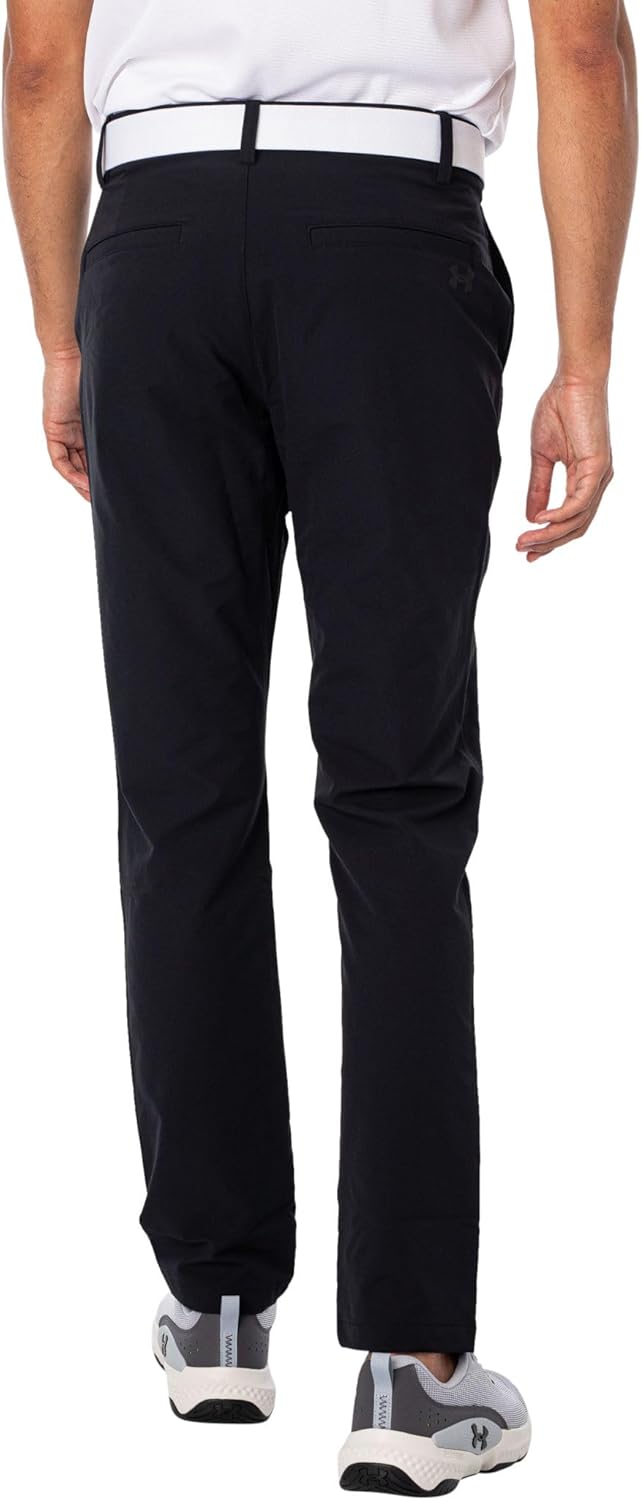 Under Armour Girls HeatGear Armour Full Length Legging, (001) Black/Black — фото 3