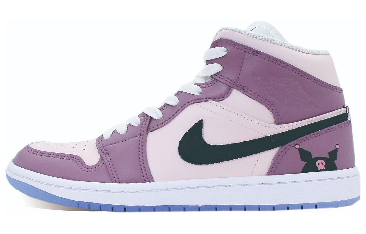 

Кроссовки Air Jordan 1 Vintage Basketball Shoes Women's Mid-Top Purple
