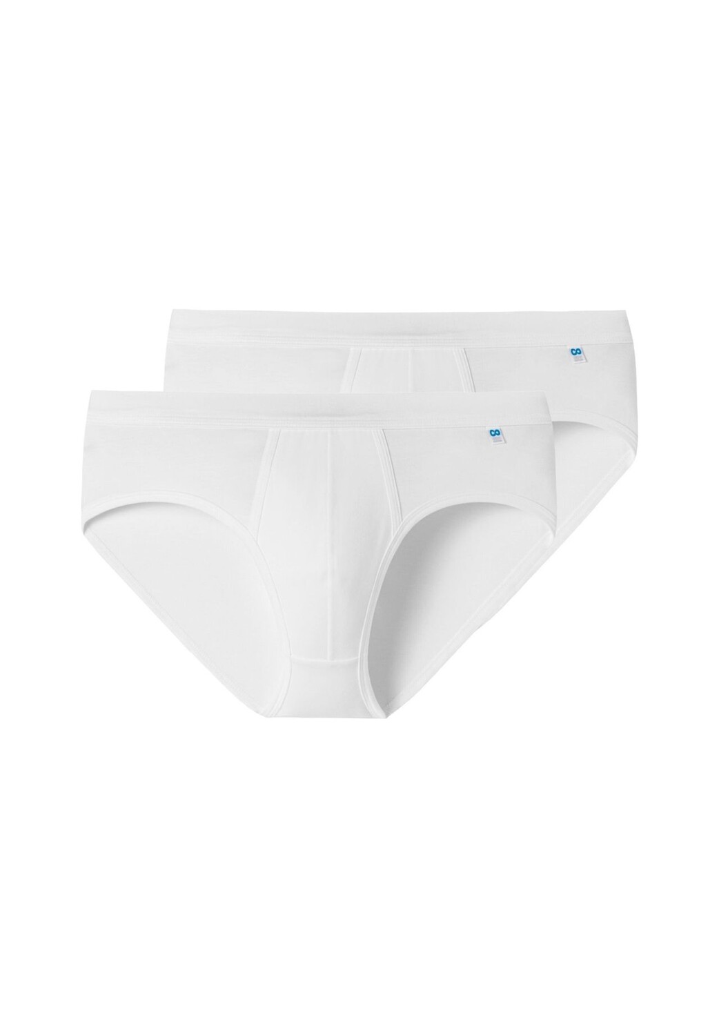 

Трусы / трусы в упаковке из 2 шт. Long Life Cotton SCHIESSER, белый