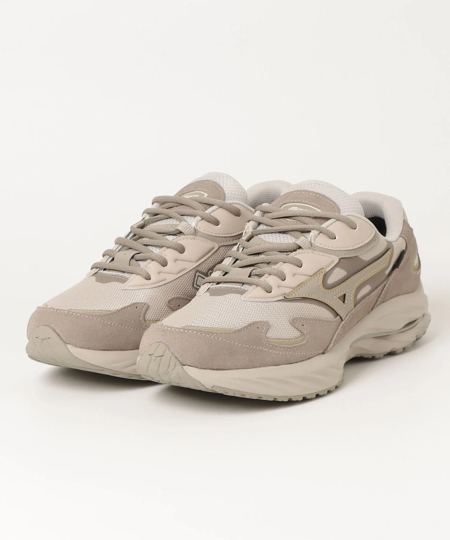 Унисекс кроссовки MIZUNO WAVE RIDER GTX бежевые