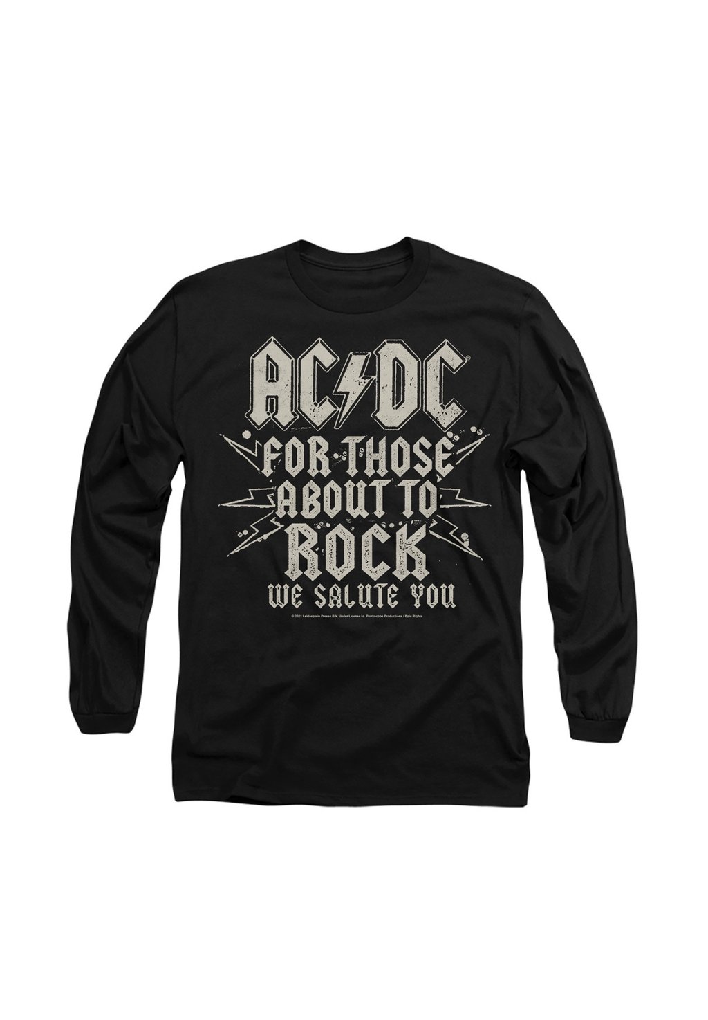 

Топ с длинными рукавами ACDC SALUTE Cotton Soul, черный