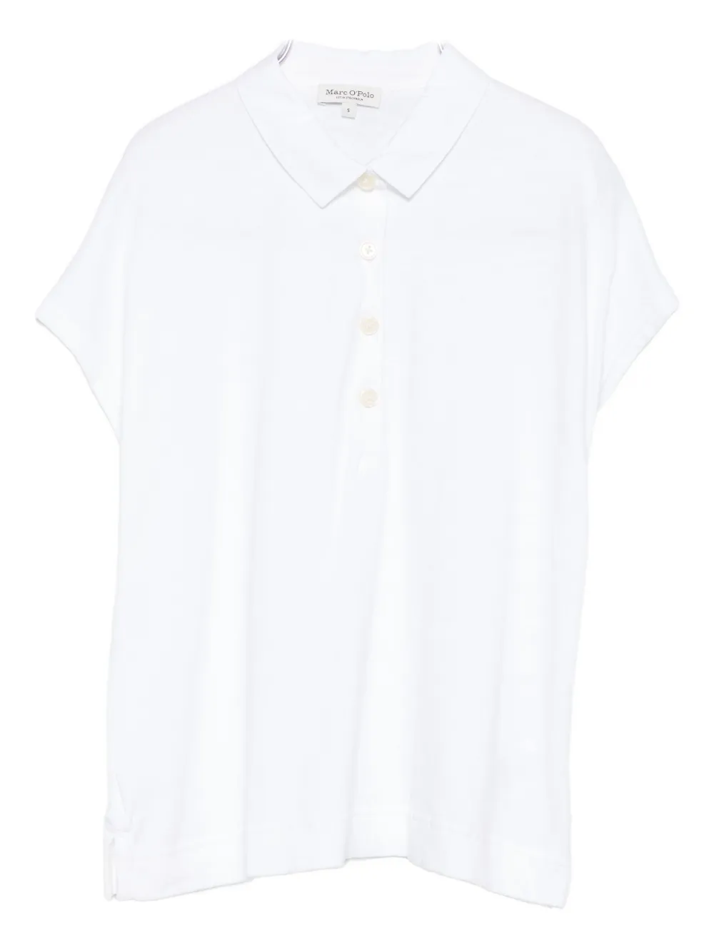 

Топ Short-sleeve polo top Marc O'Polo, белый