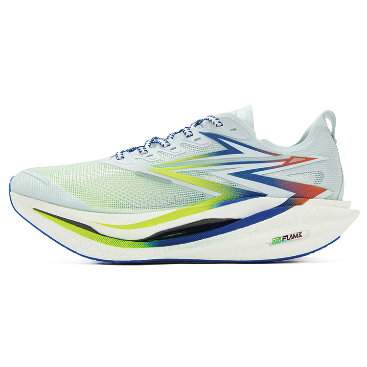 

Flame 45 с амортизацией, устойчивый к истиранию, дышащий низкий кроссовок с карбоновой пластиной 361°, moonstone синий