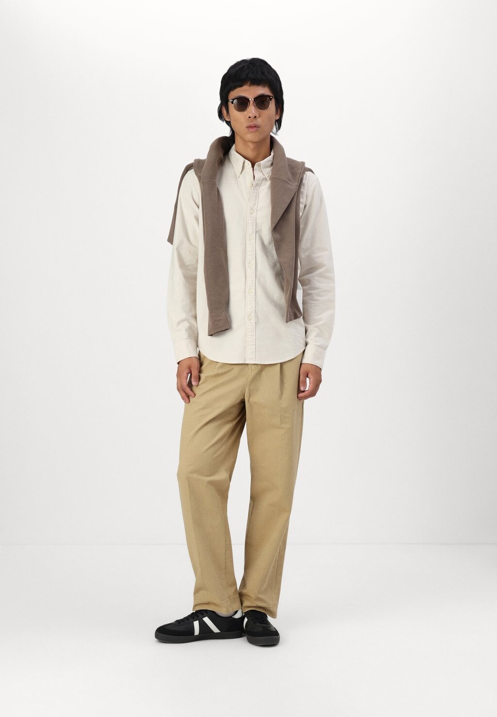 

Брюки SLH LOOSE ART PANT Selected Homme, бежевый