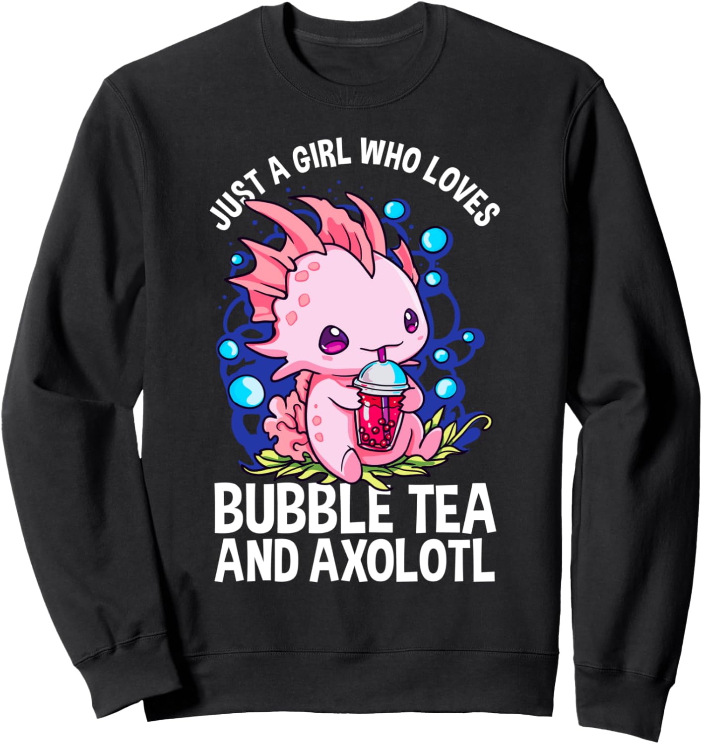 

Детская толстовка для девочек Просто девочка, которая любит бабл-ти и аксолотлей боба, черная Kawaii Cute Funny K-Pop Anime Merch Food Lover Tee, Черный, Детская толстовка для девочек Просто девочка, которая любит бабл-ти и аксолотлей боба, черная Kawaii 