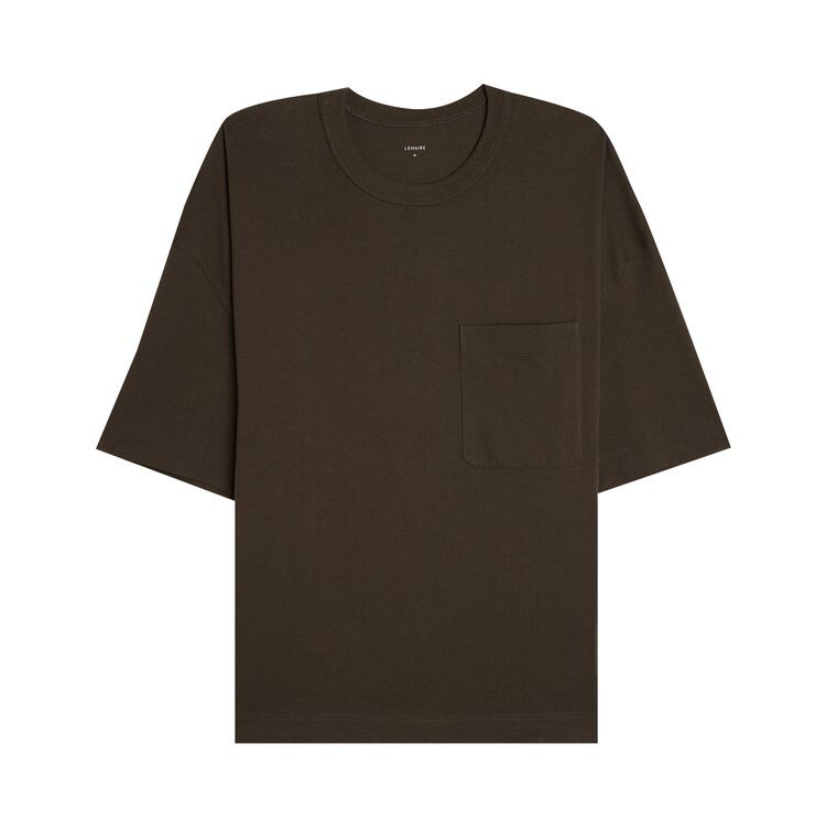

Футболка Lemaire Short-Sleeve T-Shirt Espresso, коричневый