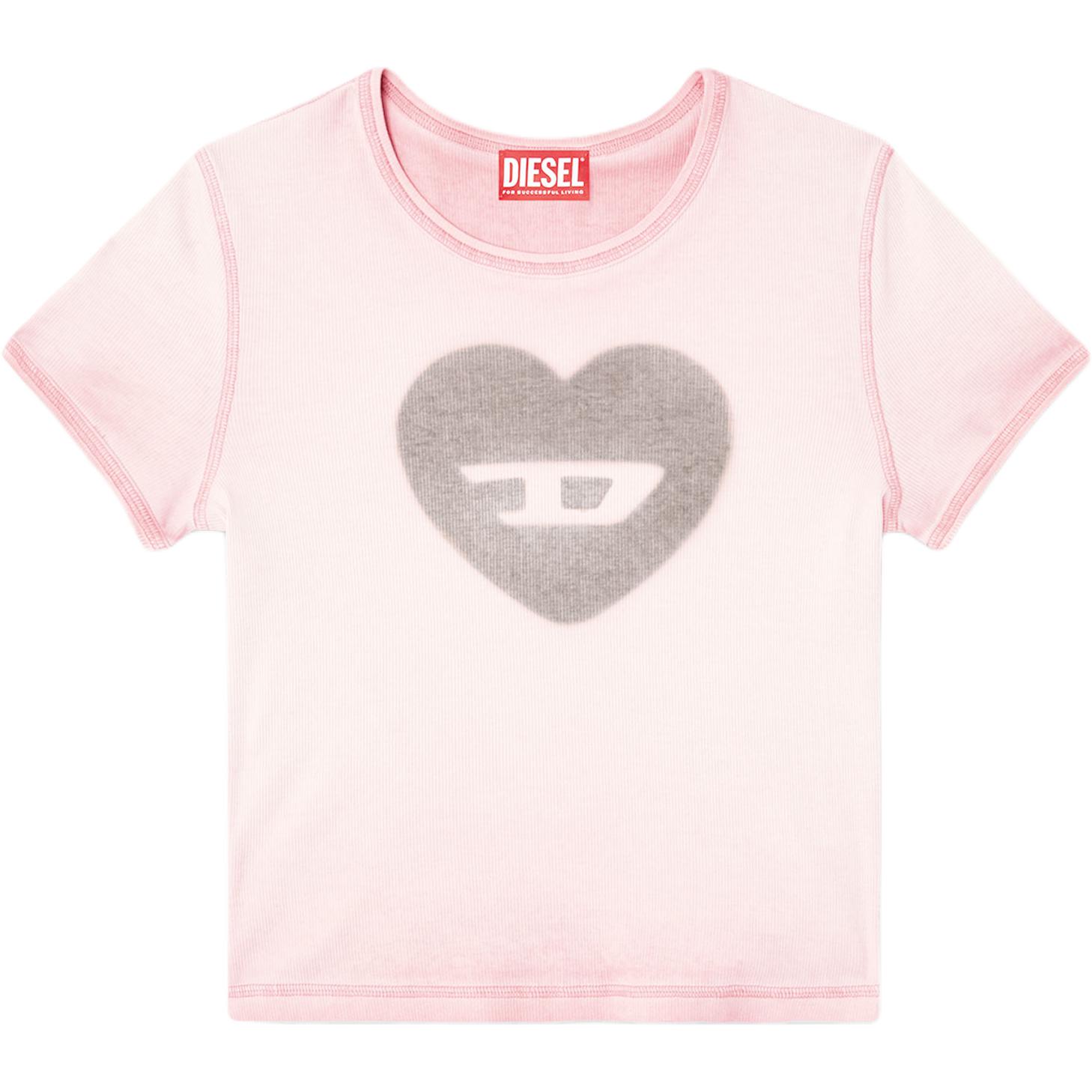 

Футболка T Ele укороченная DIESEL, розовый