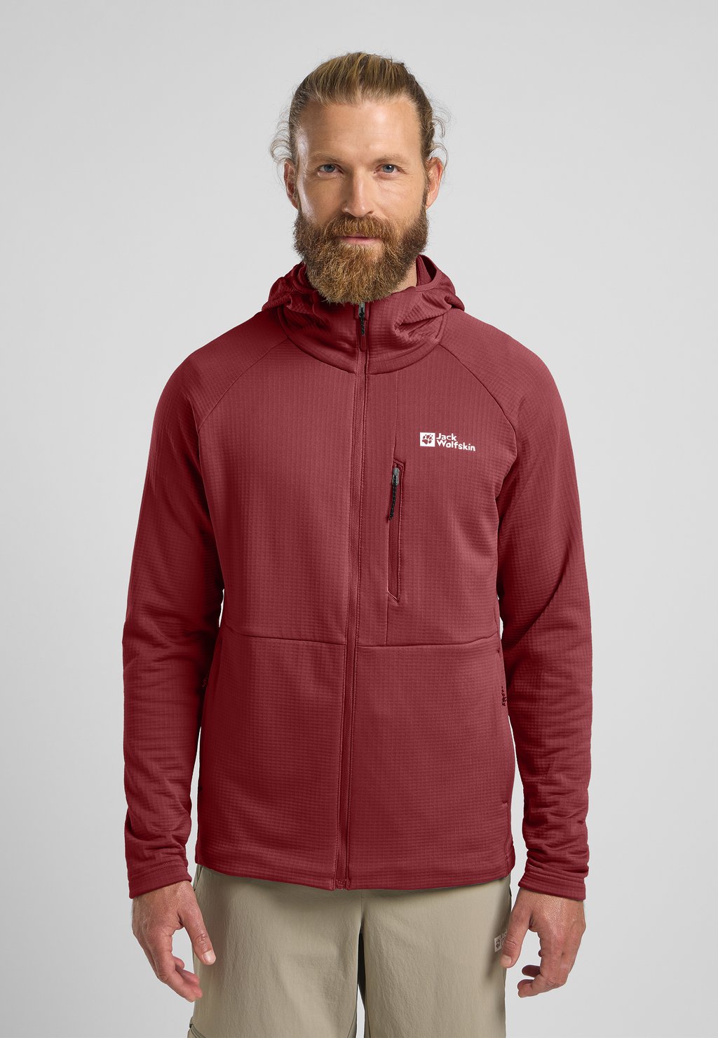 

Куртка для активного отдыха KOLBENBERG HOODED Jack Wolfskin, красный