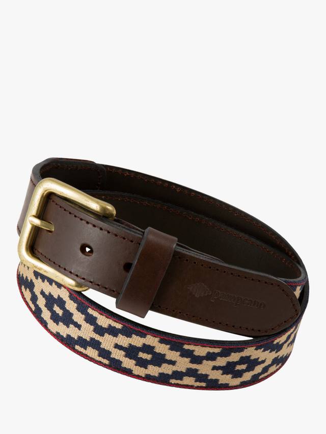 

Кожаный ремень cincha Pampeano, синий