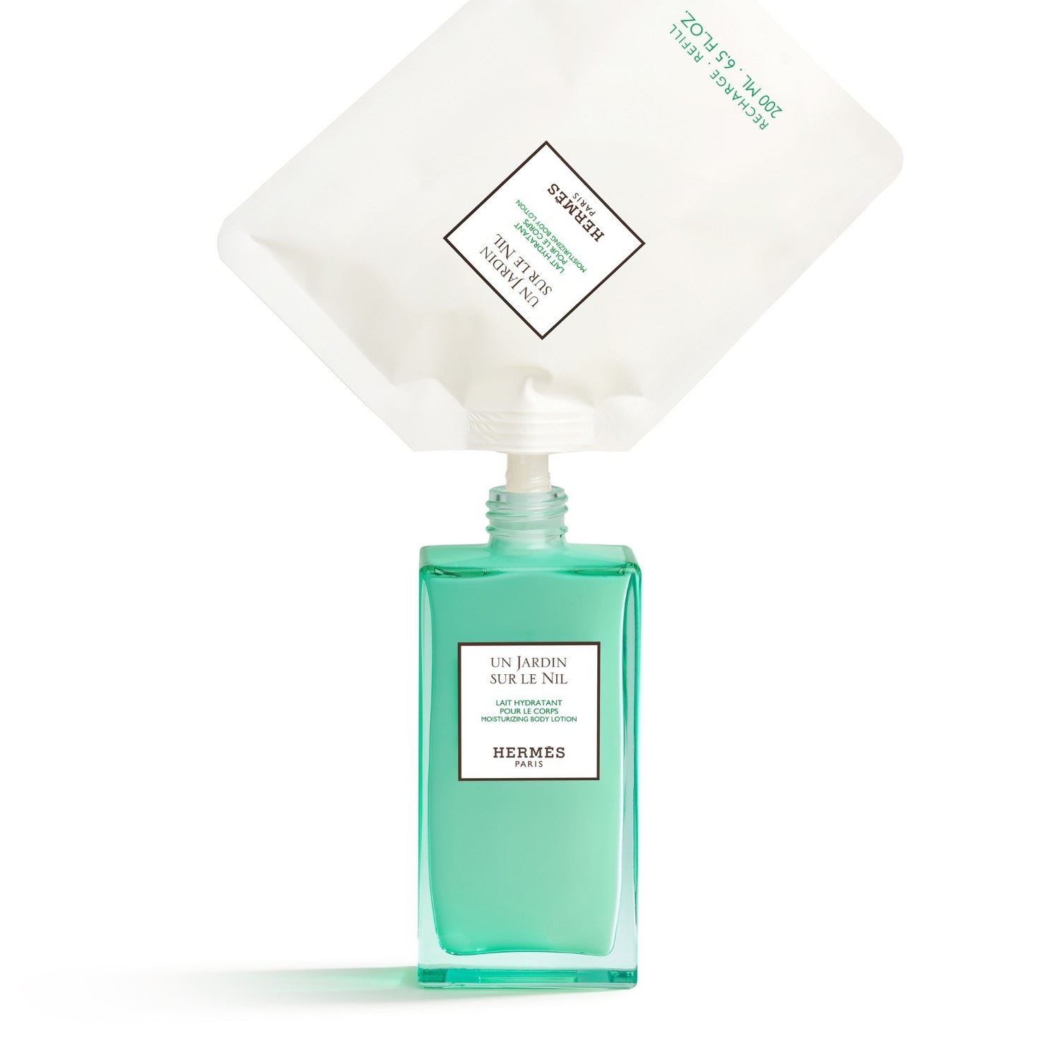 Лосьон для тела collection parfum jardin feuchtigkeitsspendende körpermilch Hermes, объем 200 мл — фото 3