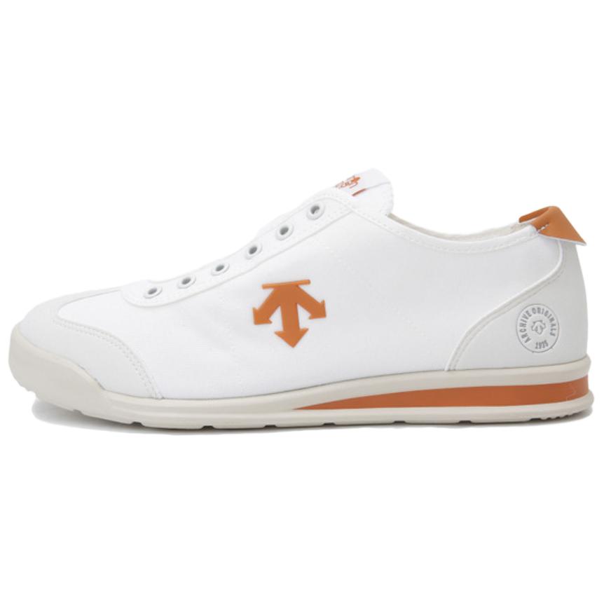 

Кроссовки DESCENTE Lifestyle Shoes Unisex Low-top White/Orange, цвет Orange