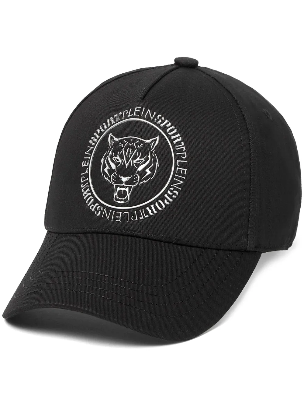 

Бейсболка с принтом Carbon Tiger Plein Sport, черный