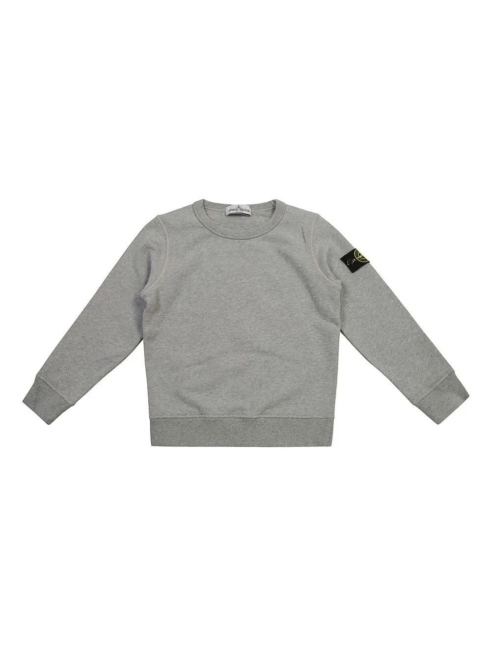 

Толстовка с нашивкой Compass Stone Island Junior, серый