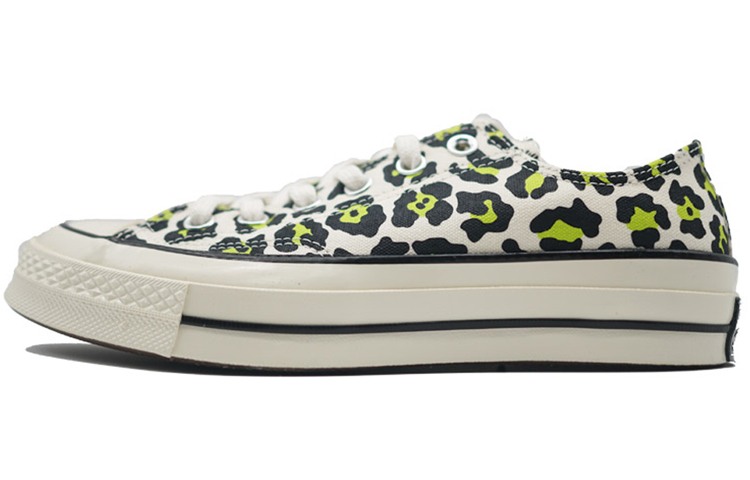 

Кеды Converse Chuck Taylor All Star 70 Ox Leopard White Bold Lime Women's