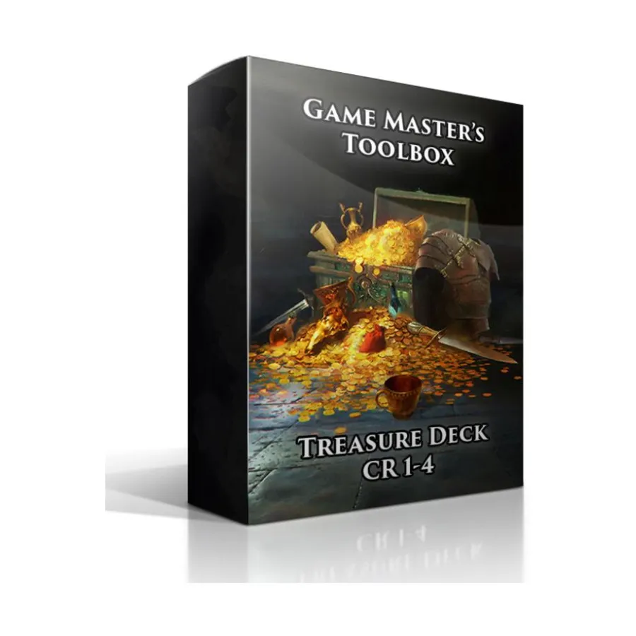 

Бокс-сет Treasure Deck CR 01-4 (5e), Game Master's Toolbox (5e)