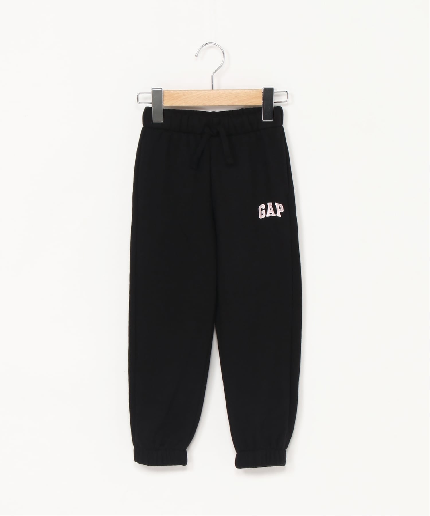 (K) Спортивные брюки свободного кроя с логотипом GAP (детские), TRUE_BLACK — фото 4