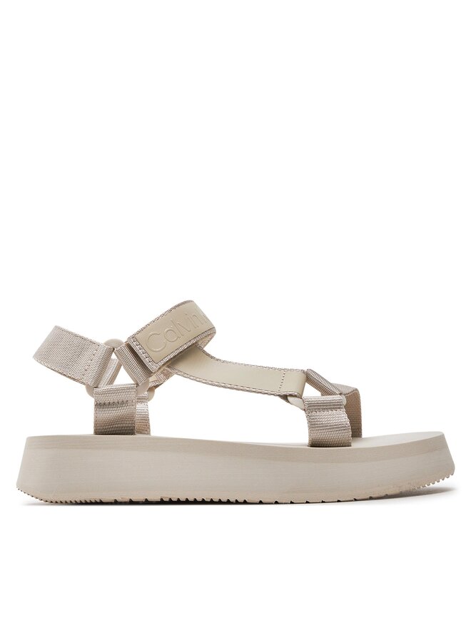 

Сандалии Calvin Klein Jeans Sandal Velcro Webbing Dc YW0YW01353, бежевый