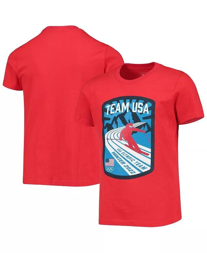 

Футболка Big Girls Red Team USA Mountain Skiing Outerstuff