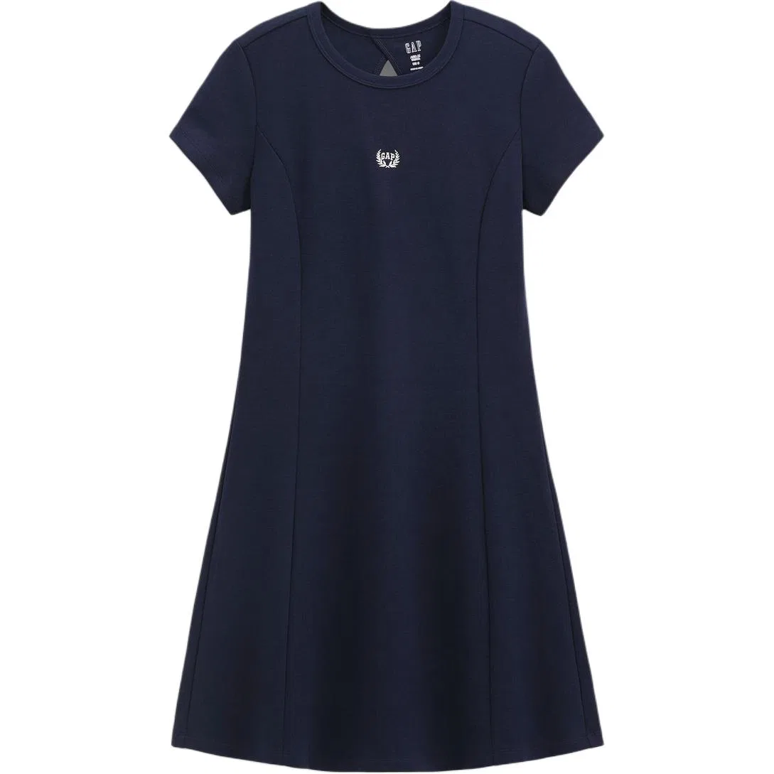 Платье с коротким рукавом женское GAP, Marine Blue