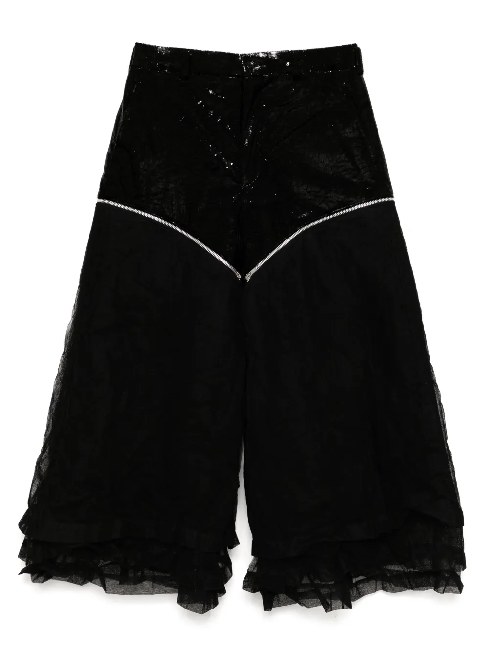 

Брюки широкого кроя Comme des Garçons Homme Plus, черный