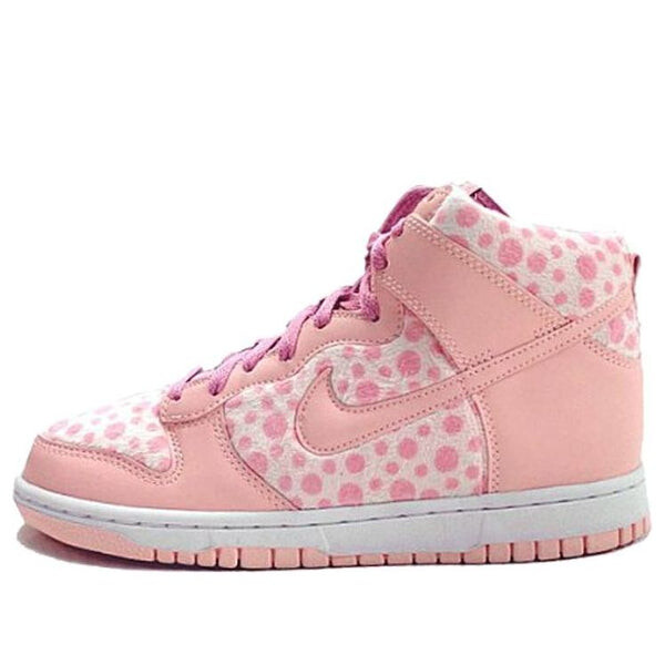 

Кроссовки данк высокие Nike, розовый
