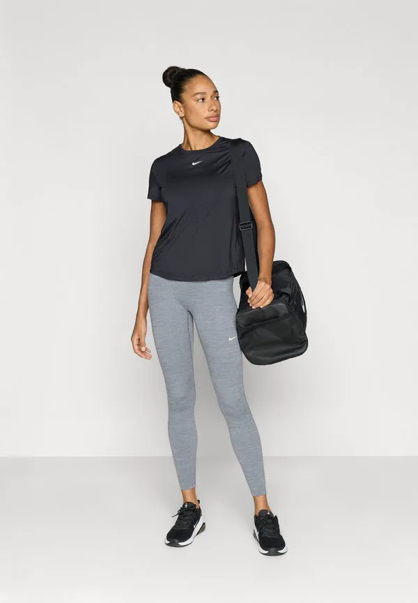 Одни обтягивающие леггинсы Nike Performance, Smoke Grey/Heather/White — фото 2