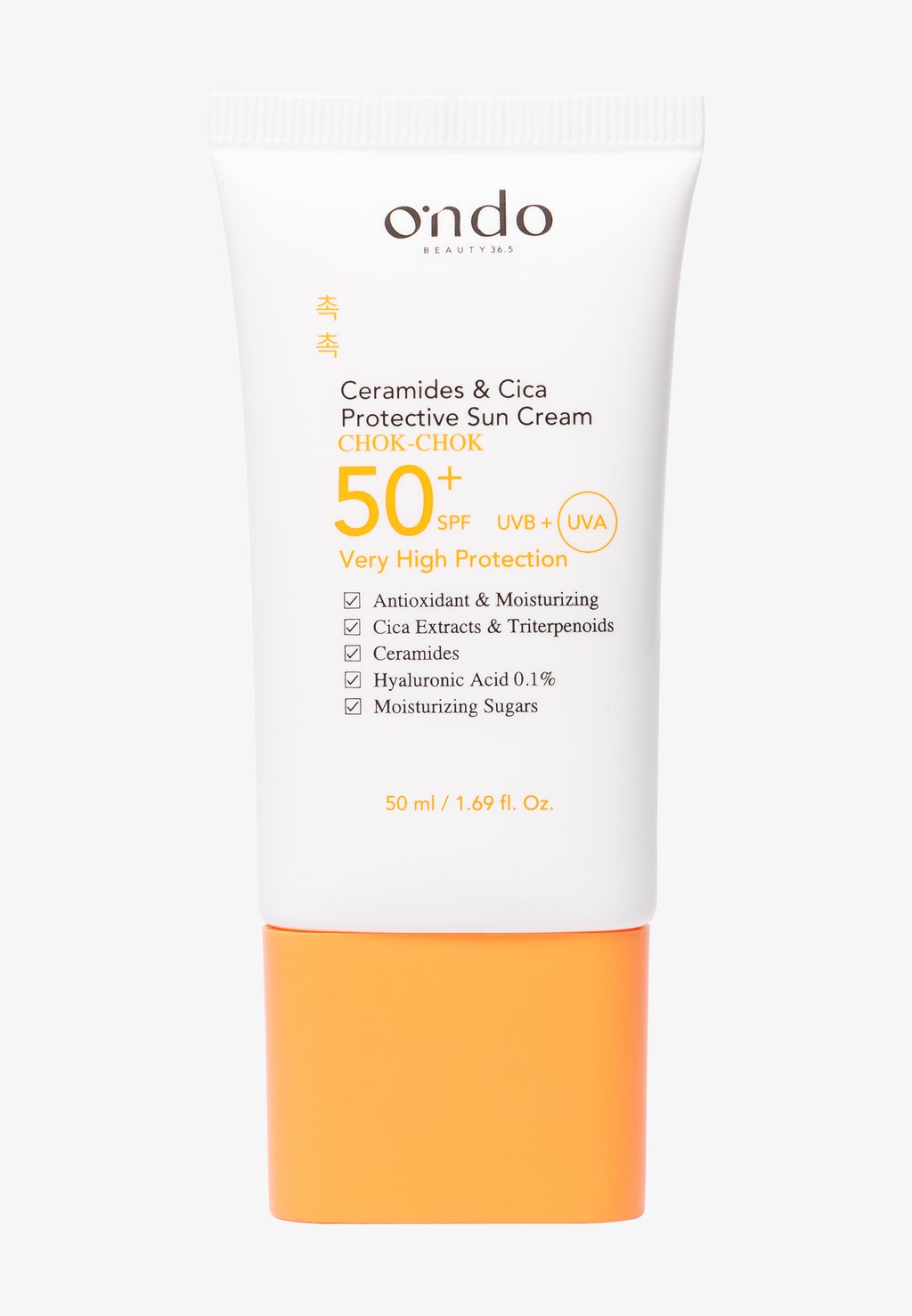 

Солнцезащитный крем Ceramide & Cica Protective Sun Cream Ondo Beauty 36.5