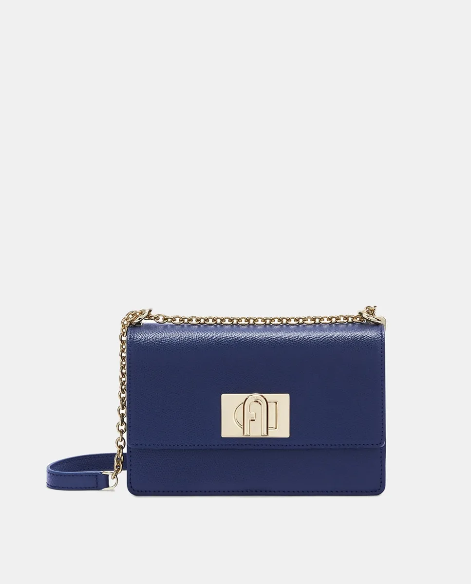 

Мини-сумка через плечо Furla, тёмно-синий