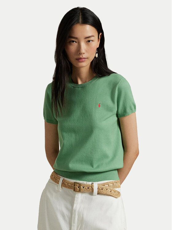 

Свитер обычного кроя 211891673027 Polo Ralph Lauren, зеленый