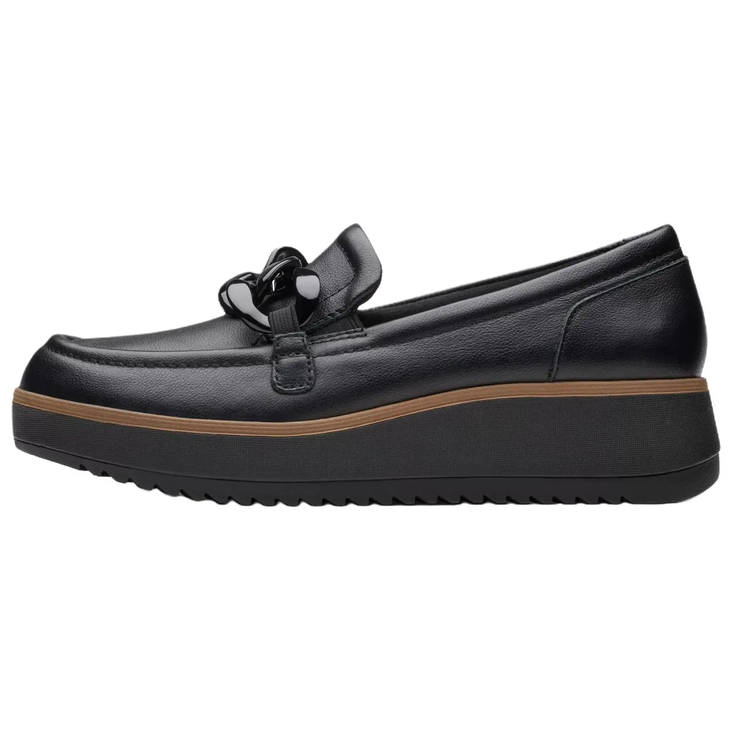 Clarks Лоферы Zylah May 5 см, женские, черные