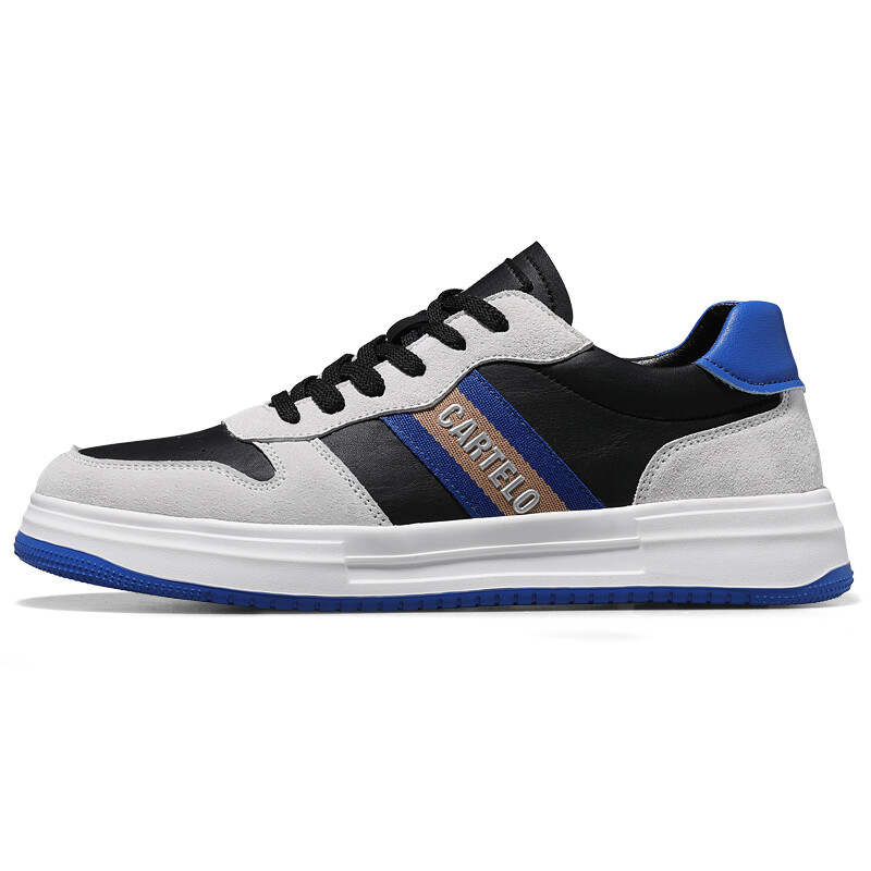 

Кроссовки CARTELO/Catilla crocodile Skateboarding Shoes Men Low-top, белый/синий